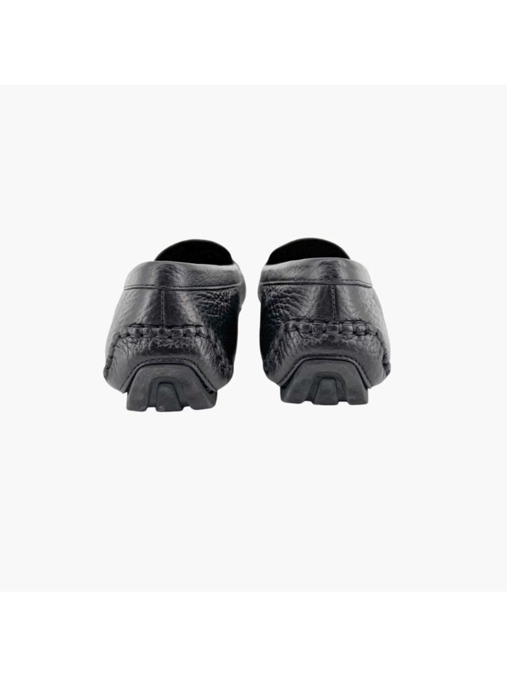 Gucci Interlocking GG Driving Loafers EU 36.5 US 6.5 Black Leather Flat Shoe - Picture 8 of 14